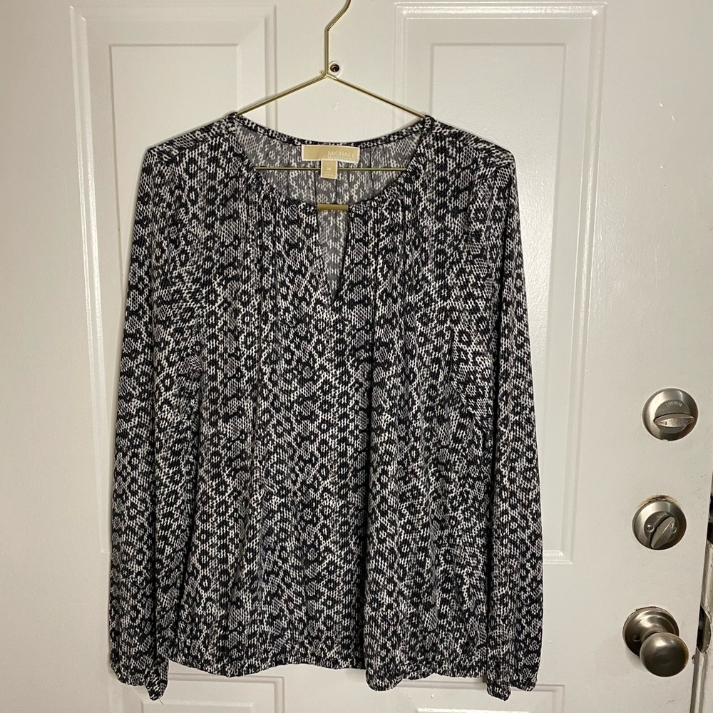 Michael Kors long sleeve blouse
